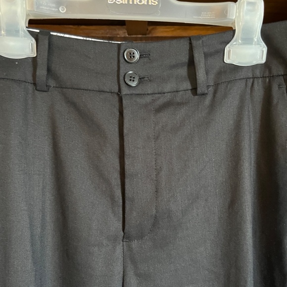 Simons (4/Sm) Contemporaine linen-blend pants, with stretch, EUC. - Picture 4 of 16
